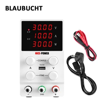 New 4 Digitals 30v 10a Laboratory power supply digital display adjustable switching dc power supply voltage regulator 220 V
New 4 Digitals 30v 10a Laboratory power supply digital display adjustable switching dc power supply voltage regulator 220 V