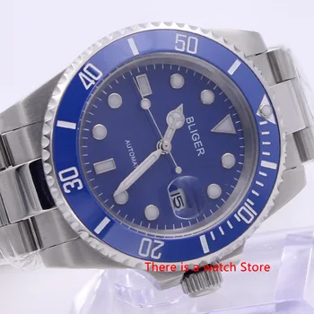 Bliger 40mm Automatic Mechanical Men Watch Luxury Brand Sapphire Crystal Watch Luminous Waterproof Calendar Wristwatch Men
Bliger 40mm Automatic Mechanical Men Watch Luxury Brand Sapphire Crystal Watch Luminous Waterproof Calendar Wristwatch Men