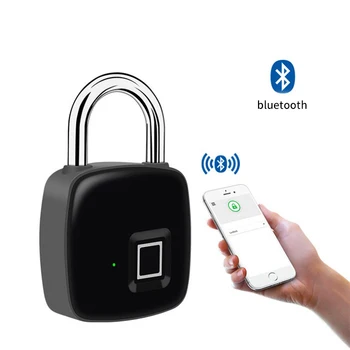 IP65 Waterproof USB Rechargeable Thumbprint Bluetooth Lock Biometric Fingerprint Padlock
IP65 Waterproof USB Rechargeable Thumbprint Bluetooth Lock Biometric Fingerprint Padlock