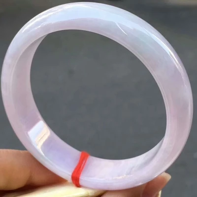 Natural Burmese Jadeite Light Purple 54-64mm Bracelet Elegant Princess Jewelry is the Best Gift
Natural Burmese Jadeite Light Purple 54-64mm Bracelet Elegant Princess Jewelry is the Best Gift