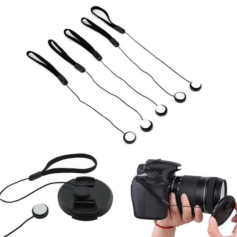 

5pcs/lots DSLR Lens Cover Cap Holder Keeper Strap Cord String Leash Rope for Nikon SLR DSLR Digital Film Camera