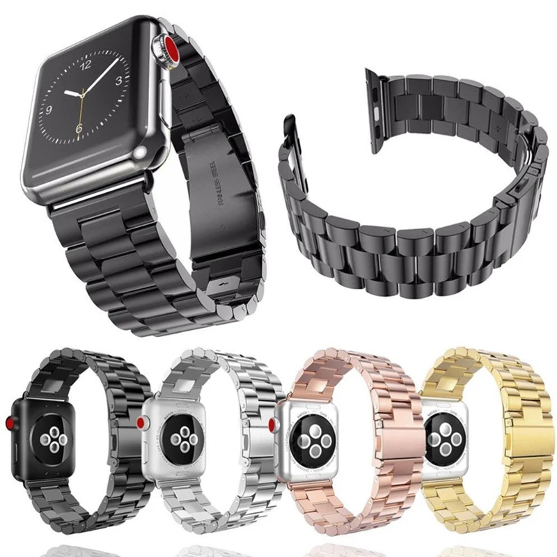 Stainless Steel 3 Bead Bracelet Strap for Apple Watch Strap IWatch 4 3 2 1 Strap Apple Watch Band 42mm Apple Watch Band 38mm
Stainless Steel 3 Bead Bracelet Strap for Apple Watch Strap IWatch 4 3 2 1 Strap Apple Watch Band 42mm Apple Watch Band 38mm