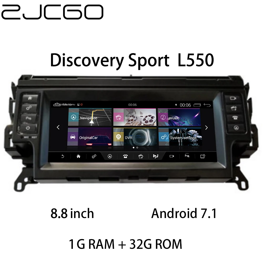 Car Multimedia Player Stereo GPS DVD Radio NAVI Navigation Android Screen System for Land Rover Discovery Sport L550 2014~2020
Car Multimedia Player Stereo GPS DVD Radio NAVI Navigation Android Screen System for Land Rover Discovery Sport L550 2014~2020