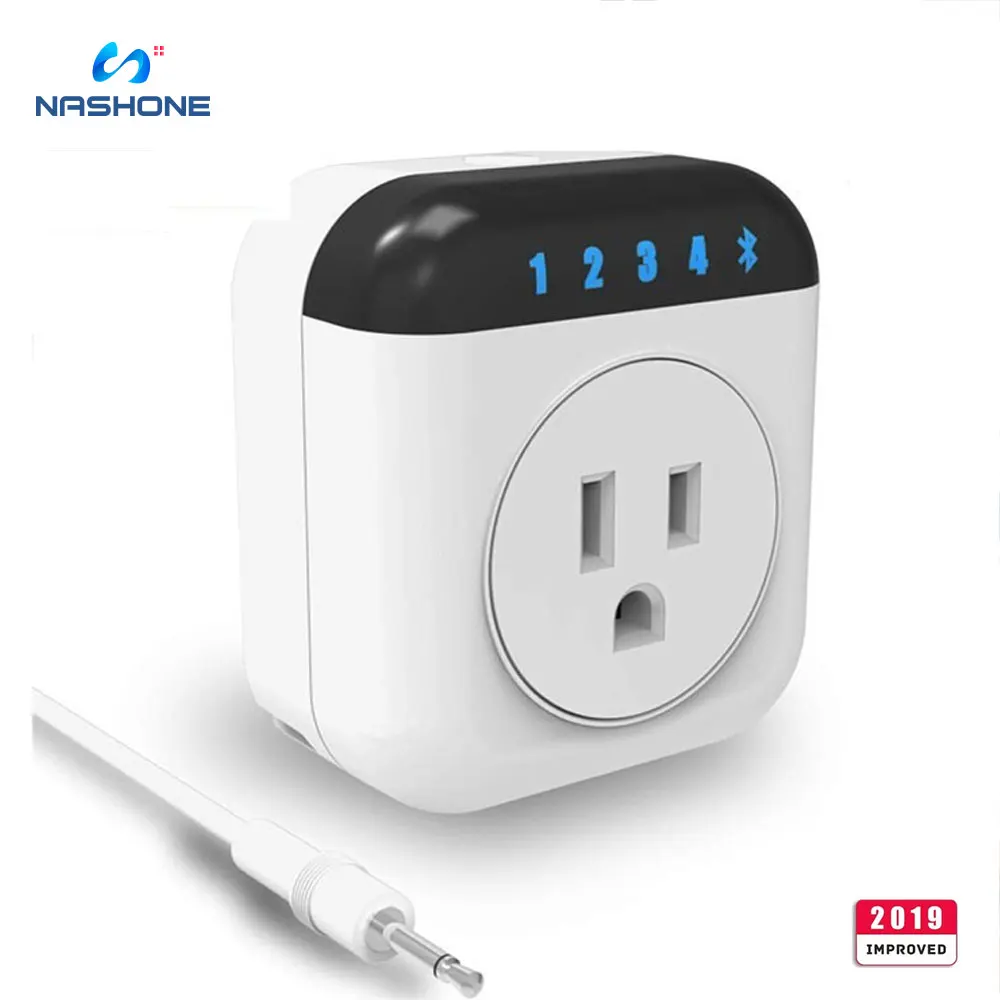 Nashone Thermostat 220v Wireless Bluetooth Multi-Function Outlet with Probe Timing,Countdown Schedule APP Control iOS & Android
Nashone Thermostat 220v Wireless Bluetooth Multi-Function Outlet with Probe Timing,Countdown Schedule APP Control iOS & Android