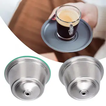 Stainless Steel Reusable Dolce Gusto Capsule Compatible with Nescafe Coffee Machine Refillable Dolci Filter Dripper Tamper
Stainless Steel Reusable Dolce Gusto Capsule Compatible with Nescafe Coffee Machine Refillable Dolci Filter Dripper Tamper