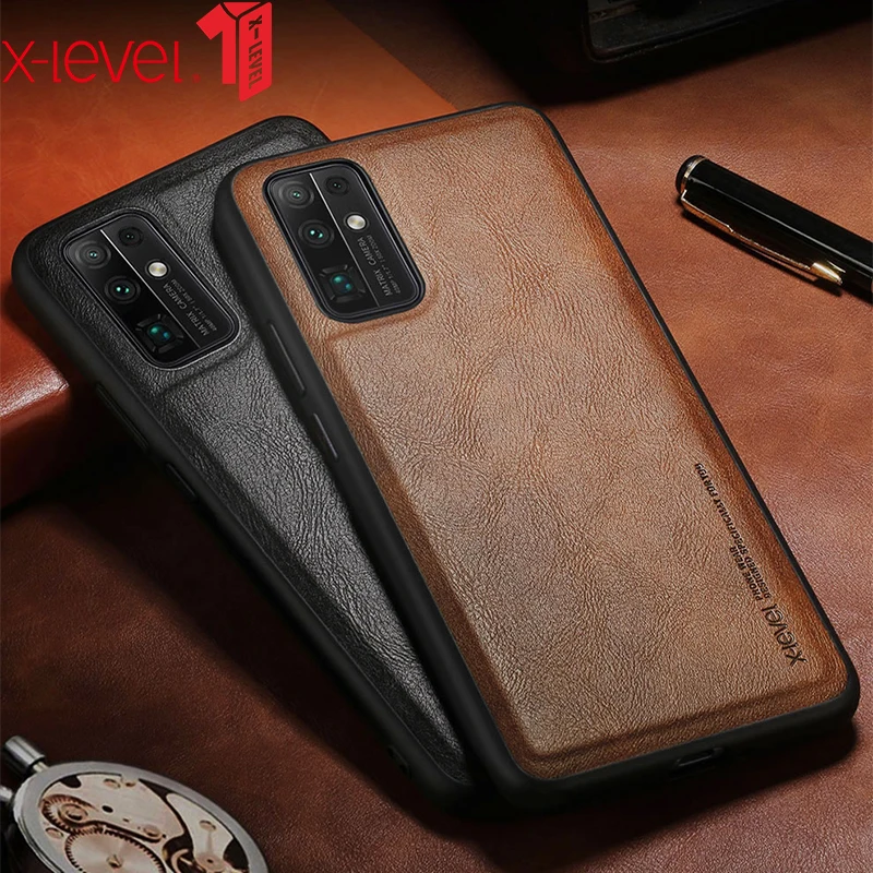 X Level PU кожаный чехол для Huawei Honor 30 Pro мягкий силиконовый край противоударный