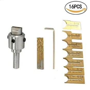 NEW 10/16PCS Pattern Wooden Bead Maker Beads Drill Bit Milling Cutter Set Tool Kit New Household Accessories
NEW 10/16PCS Pattern Wooden Bead Maker Beads Drill Bit Milling Cutter Set Tool Kit New Household Accessories