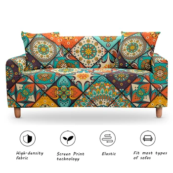 Geometric Elastic Sofa Cover for Living Room Mandala Sectional Corner Sofa Slipcover Couch Cover Chair Protector 1/2/3/4 Seater
Geometric Elastic Sofa Cover for Living Room Mandala Sectional Corner Sofa Slipcover Couch Cover Chair Protector 1/2/3/4 Seater