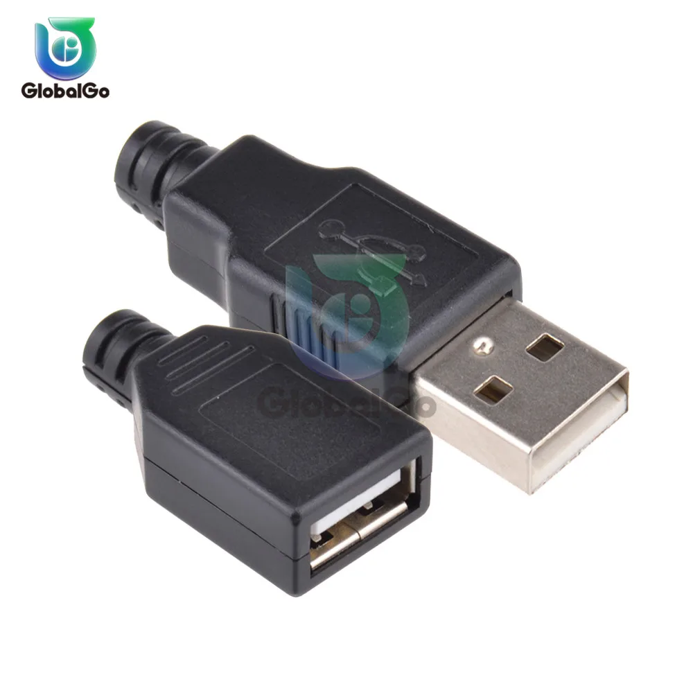 10pcs/lot Type A USB 2.0 4 Pin Plug Socket Connector Plastic Cover Micro Mini Female USB Male Adapter Charger Converter Adaptor
10pcs/lot Type A USB 2.0 4 Pin Plug Socket Connector Plastic Cover Micro Mini Female USB Male Adapter Charger Converter Adaptor