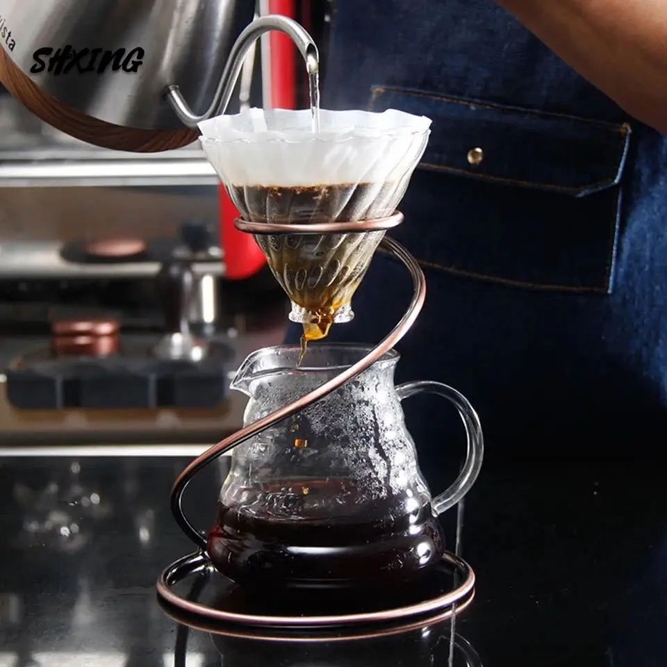 Coffee Spiral Coffee Iron Frame Is Suitable for V60 Style Coffee Pot Set, Coffee Set Accessories
Coffee Spiral Coffee Iron Frame Is Suitable for V60 Style Coffee Pot Set, Coffee Set Accessories