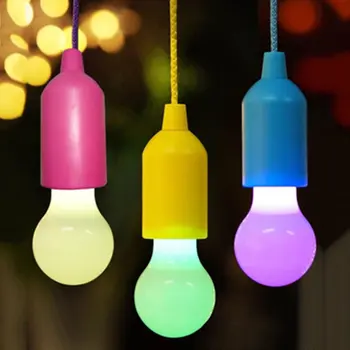 Colorful LED Light Bulb Chandelier Portable LED Pull Cord Light Bulb Outdoor Garden Camping Hanging LED Light Lamp
Colorful LED Light Bulb Chandelier Portable LED Pull Cord Light Bulb Outdoor Garden Camping Hanging LED Light Lamp