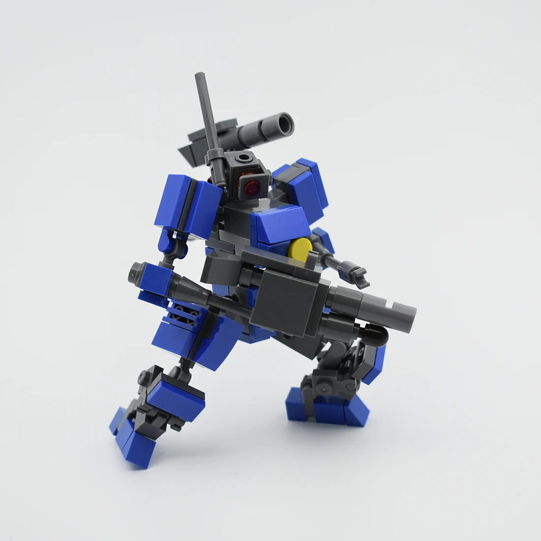 141Pcs MOC Mini Mecha Assembly Model Small Particle Building Blocks Educational Toy Set - Blue
141Pcs MOC Mini Mecha Assembly Model Small Particle Building Blocks Educational Toy Set - Blue