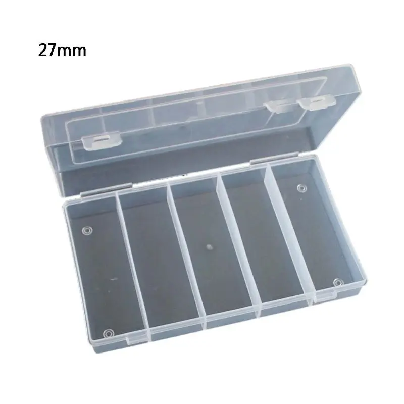 Rectangular Clear Plastic Storage Box Collection Case Protector for 100pcs 27mm/30mm Coin Capsules Holder or 5pcs 27mm Coin Tube
Rectangular Clear Plastic Storage Box Collection Case Protector for 100pcs 27mm/30mm Coin Capsules Holder or 5pcs 27mm Coin Tube