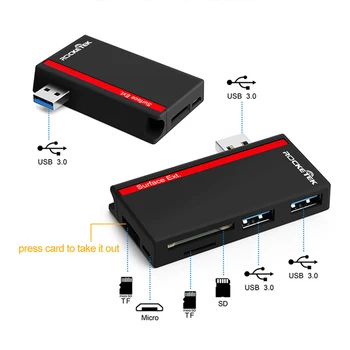 High Quality Universal Computer USB 3.0 High Speed Card Reader TF Micro SD Connector Adapter
High Quality Universal Computer USB 3.0 High Speed Card Reader TF Micro SD Connector Adapter
