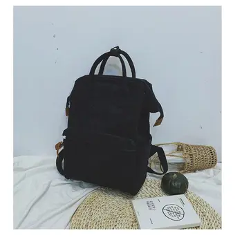 Women Corduroy Travel Backpack Solid Color Rucksack Laptop Book Schoolbag Shoulder Bag for Teenage Girl C90E
Women Corduroy Travel Backpack Solid Color Rucksack Laptop Book Schoolbag Shoulder Bag for Teenage Girl C90E
