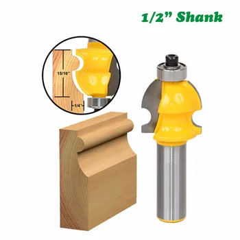 12mm 1/2 Inch Shank Milling Cutter Line Architectural Molding Router Bit Woodworking Tenon Woodwork Machine Milling Tool MC03139
12mm 1/2 Inch Shank Milling Cutter Line Architectural Molding Router Bit Woodworking Tenon Woodwork Machine Milling Tool MC03139
