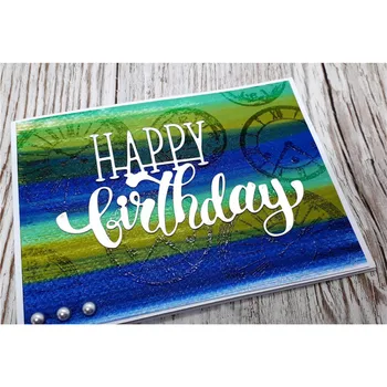YaMinSanNiO Happy Birthday Words Metal Cutting Dies for DIY Scrapbooking Card Making Photo Album Embossing DieCuts New Template
YaMinSanNiO Happy Birthday Words Metal Cutting Dies for DIY Scrapbooking Card Making Photo Album Embossing DieCuts New Template