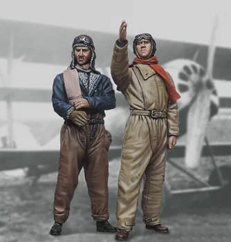 1/32 modern Fighter Pilots Set stand (2 figure) Resin figure Model kits Miniature gk Unassembly Unpainted
1/32 modern Fighter Pilots Set stand (2 figure) Resin figure Model kits Miniature gk Unassembly Unpainted