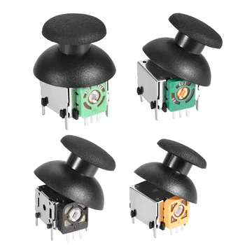 uxcell 5/10K Omh 3D Joystick Potentiometers Wireless Rocker Up Down Momentary Black for 3D Rocker Handheld Game Console 
uxcell 5/10K Omh 3D Joystick Potentiometers Wireless Rocker Up Down Momentary Black for 3D Rocker Handheld Game Console