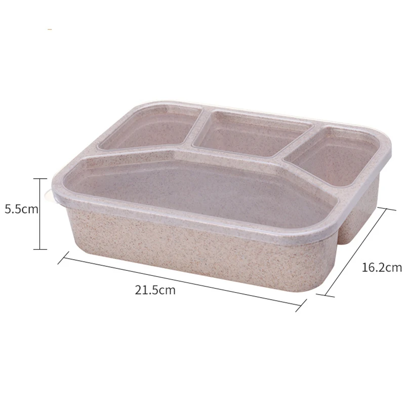 Square 4-box Lunch Box Easy To Carry Students Lunch Box To Work Microwave Oven Fast Food Box with Cover
Square 4-box Lunch Box Easy To Carry Students Lunch Box To Work Microwave Oven Fast Food Box with Cover