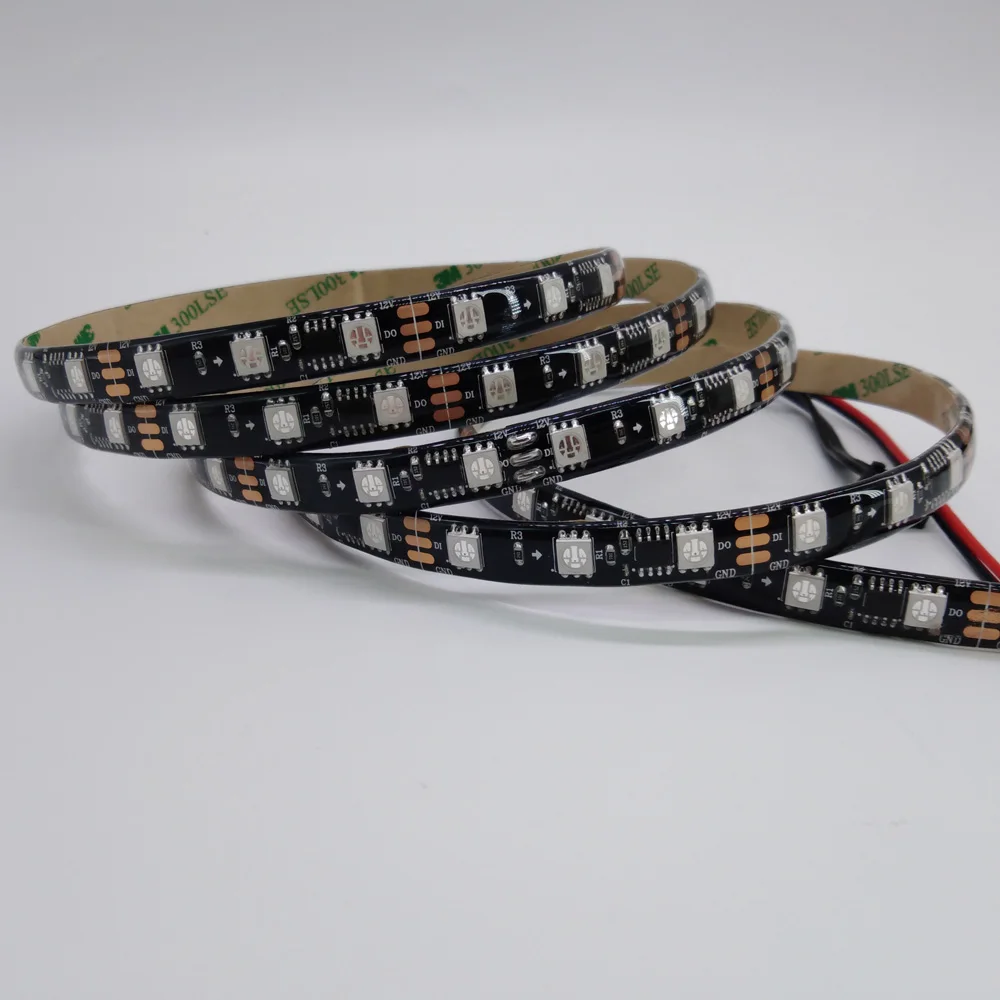 ws2811 black pcb IP65 60leds 12v (3)