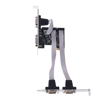 99100 Chipset PCIe 4 Port Serial Add on Card Multi RS232 DB9 COM Expansion Riser
99100 Chipset PCIe 4 Port Serial Add on Card Multi RS232 DB9 COM Expansion Riser