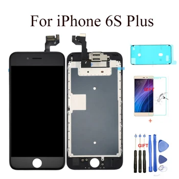 Full Set LCD Screen For iPhone 6s 6s Plus LCD Assembly Complete Touch Digitizer Screen Replacement AAA Display Front Camera
Full Set LCD Screen For iPhone 6s 6s Plus LCD Assembly Complete Touch Digitizer Screen Replacement AAA Display Front Camera