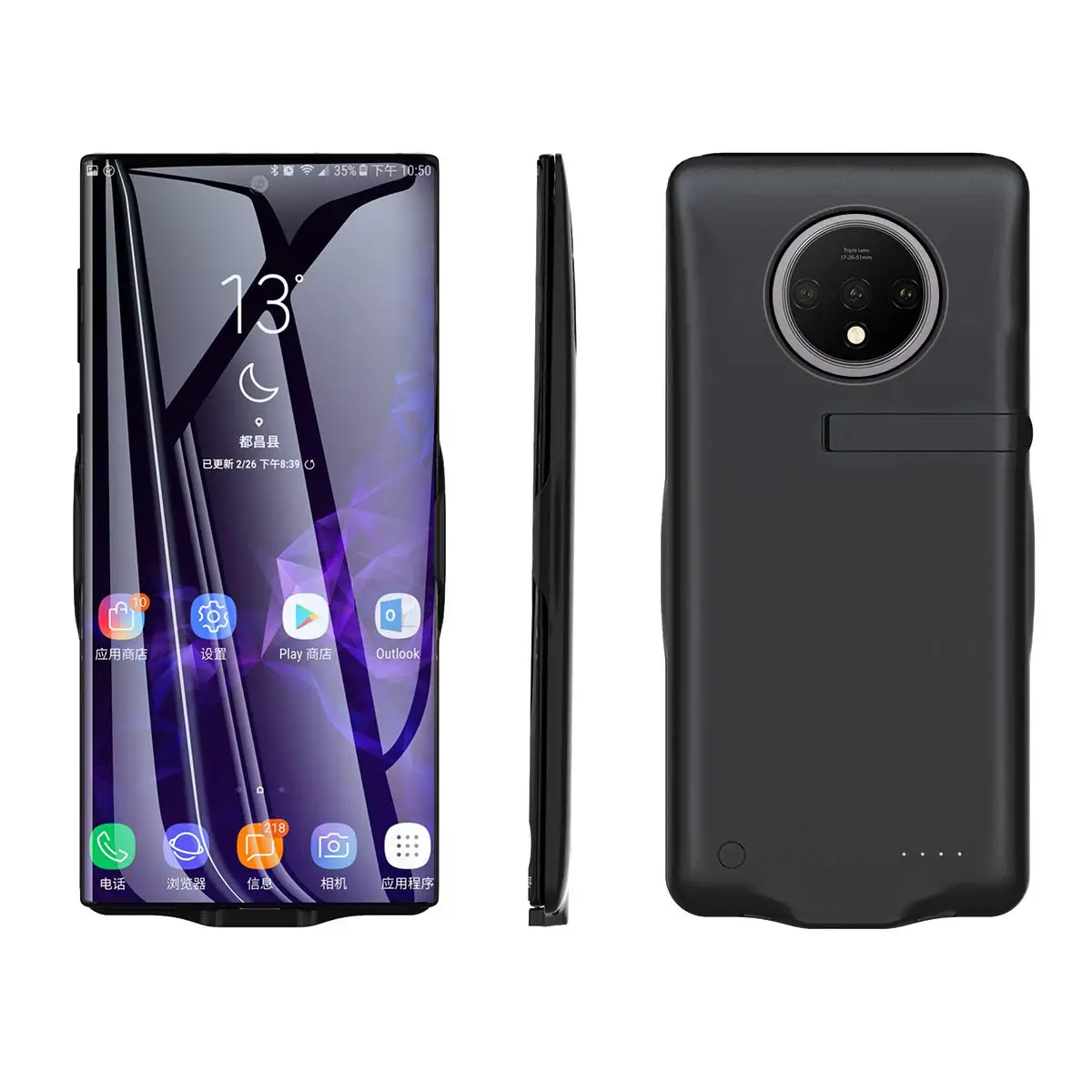 For Oneplus 7T Battery Charger Case 6500mAh Extended Backup Powerbank Charging Cover for One Plus 7T OnePlus 7T Case Battery
For Oneplus 7T Battery Charger Case 6500mAh Extended Backup Powerbank Charging Cover for One Plus 7T OnePlus 7T Case Battery