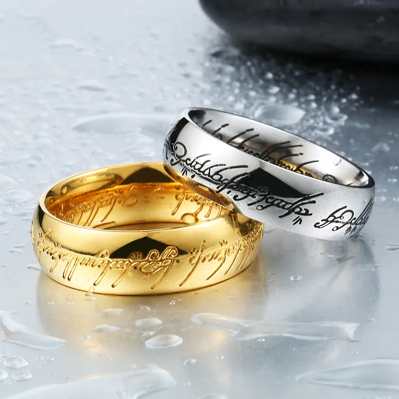 Misheng New the Lord of the Rings Exquisite Three-dimensional Engraving Of High Quality Stainless Steel Men's Ring Jewelry
Misheng New the Lord of the Rings Exquisite Three-dimensional Engraving Of High Quality Stainless Steel Men's Ring Jewelry