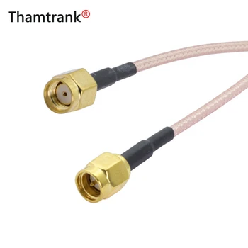 10pcs/lot RP SMA Male to SMA Male Plug Connector RG316 Pigtail Cable Assembly SMA to SMA Adapter RF Coaxial Cable
10pcs/lot RP SMA Male to SMA Male Plug Connector RG316 Pigtail Cable Assembly SMA to SMA Adapter RF Coaxial Cable