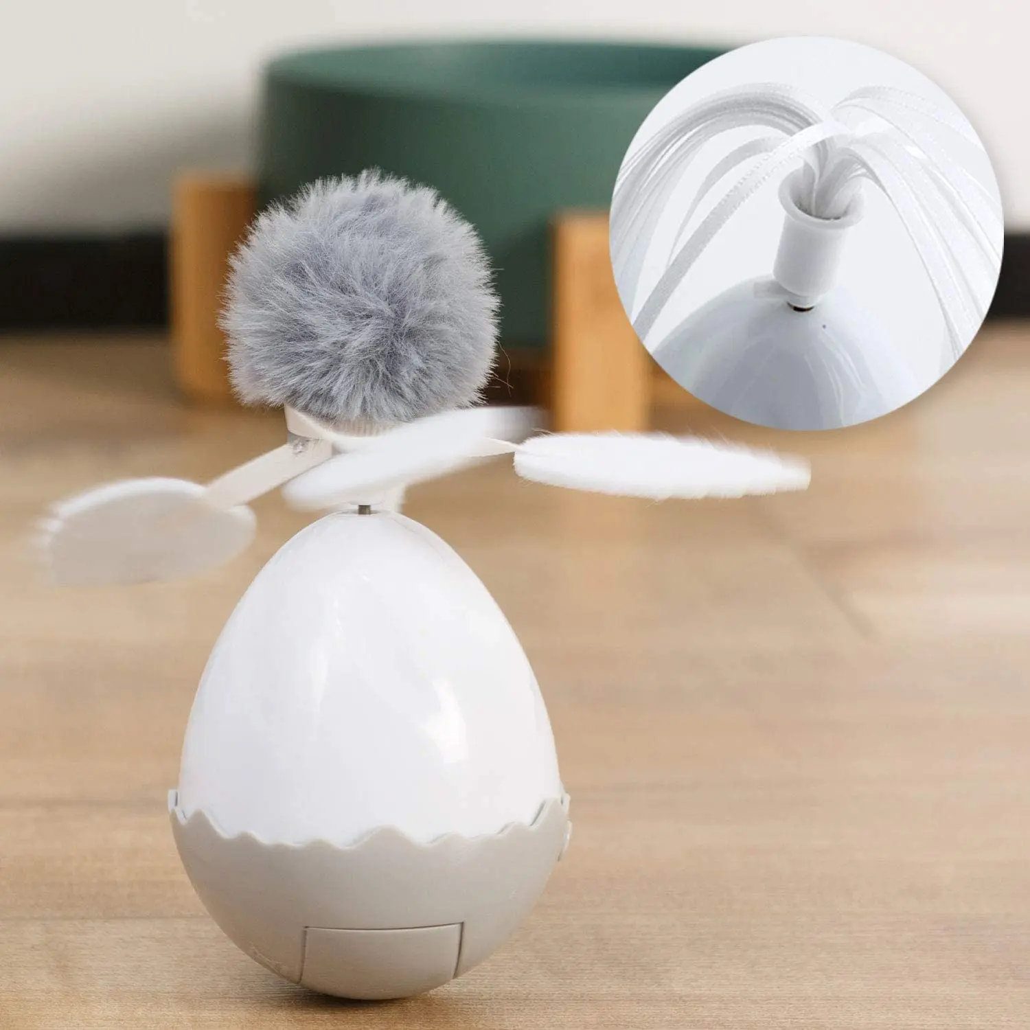 Smart Interactive Cat Toy Electric Ball Cat Tumbler Feather Toys Motion Rotating Rolling Automatic Chase Toy Kitten Pet Supplies
Smart Interactive Cat Toy Electric Ball Cat Tumbler Feather Toys Motion Rotating Rolling Automatic Chase Toy Kitten Pet Supplies