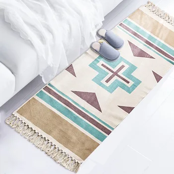 Moroccan Cotton Area Rug Machine Washable Printed Rugs with Non-slip Pad Hand Woven for Kitchen/Living Room/Bedroom/Dining Room
Moroccan Cotton Area Rug Machine Washable Printed Rugs with Non-slip Pad Hand Woven for Kitchen/Living Room/Bedroom/Dining Room