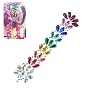 3D Hair Glitter Adhesive Tattoo Party Rhinestone Makeup Festival Face Adornment Fashion Crystal Sticker Shiny Jewelry Body
3D Hair Glitter Adhesive Tattoo Party Rhinestone Makeup Festival Face Adornment Fashion Crystal Sticker Shiny Jewelry Body