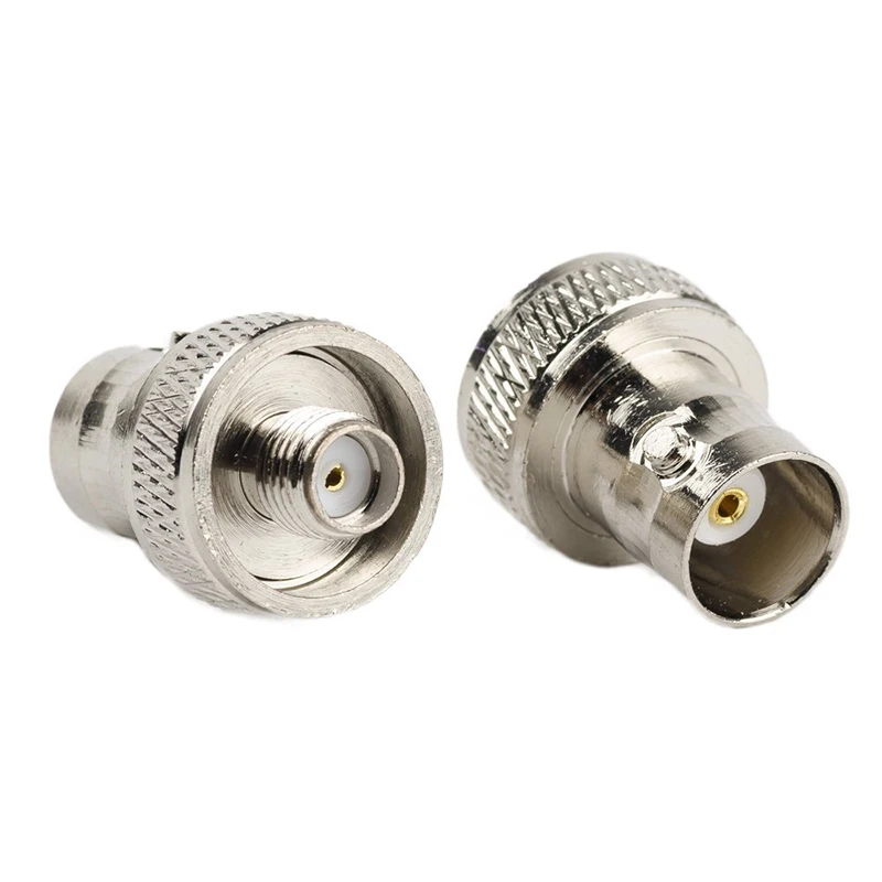 2pcs SMA Female To BNC Female Convert Adapter For Two Way Radio BaoFeng UV-5R FD-880
2pcs SMA Female To BNC Female Convert Adapter For Two Way Radio BaoFeng UV-5R FD-880