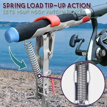 Fishing Rods Holders Spring Automatic Full Stainless Steel Adjustable Sensitivity Folding Fishing Accessories Bracket
Fishing Rods Holders Spring Automatic Full Stainless Steel Adjustable Sensitivity Folding Fishing Accessories Bracket