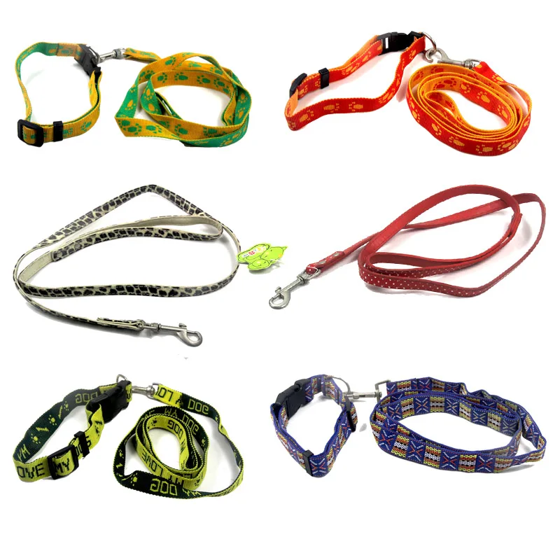 Dog Collar Leash Set Adjustable Dogs Collars With Leash for Small Medium Dogs Colorful Pet Collars Leashes Set Pitbull Pug
Dog Collar Leash Set Adjustable Dogs Collars With Leash for Small Medium Dogs Colorful Pet Collars Leashes Set Pitbull Pug