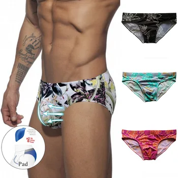 NEW Push Up Swim Briefs Men Sexy Padded Swimwear Classic Printed Swimming Trunks Mens Swimsuit Bikini Beachwears 2020
NEW Push Up Swim Briefs Men Sexy Padded Swimwear Classic Printed Swimming Trunks Mens Swimsuit Bikini Beachwears 2020