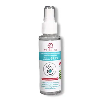 100ml Disposable Hand Sanitizer Disinfectant Spray Alcohol Free Aloe Vera Moistu G6KE 
100ml Disposable Hand Sanitizer Disinfectant Spray Alcohol Free Aloe Vera Moistu G6KE