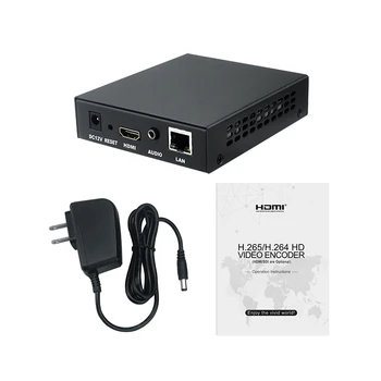 HV-HE01 Decoder V400 HDMI Encoder 1080p TV HD H.265 H.264 Encoder Over IP for Broadcast CCTV Education Training Hotel IPTV
HV-HE01 Decoder V400 HDMI Encoder 1080p TV HD H.265 H.264 Encoder Over IP for Broadcast CCTV Education Training Hotel IPTV