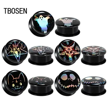 TBOSEN New Ear Piercing Plug Ring Expander Acrylic Gauges Stretchers Screw Studs Fancy Fashion Body Piercing Jewelry Gift 2PCS 
TBOSEN New Ear Piercing Plug Ring Expander Acrylic Gauges Stretchers Screw Studs Fancy Fashion Body Piercing Jewelry Gift 2PCS