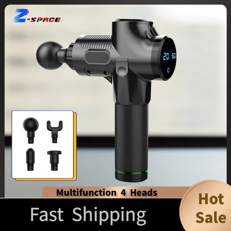 Muscle Massage Gun Deep Tissue Massage Exercising Muscle Relaxation Crossfit Equipment Relief Body Shaping With 4 Heads Fitness
Muscle Massage Gun Deep Tissue Massage Exercising Muscle Relaxation Crossfit Equipment Relief Body Shaping With 4 Heads Fitness