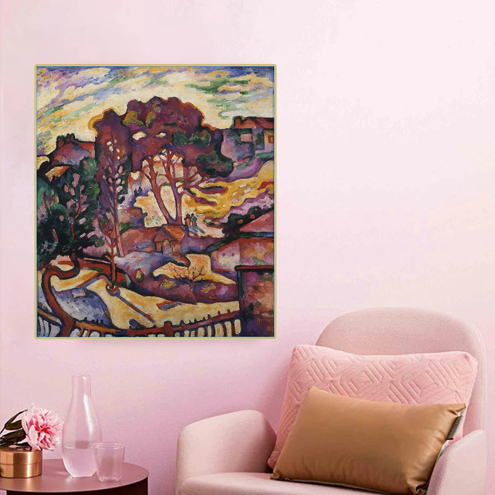 Citon Canvas Art Oil painting Georges Braque《The large trees》Artwork Picture Modern Wall decor Home Living room Decoration
Citon Canvas Art Oil painting Georges Braque《The large trees》Artwork Picture Modern Wall decor Home Living room Decoration