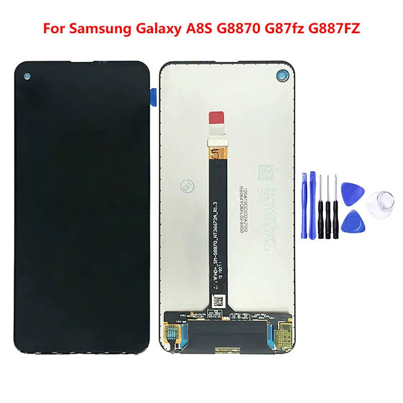 For Samsung Galaxy A8S 2018 SM-G8870 LCD Touch Screen Display Digitizer Assembly Replacement part |