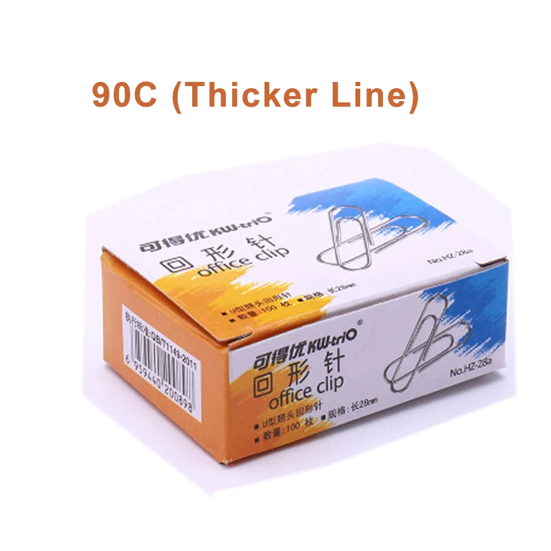 28mm Metal Paper Clip U-Shape Colorful Metallic Lacquer Office Pin Fix Pin (2 Boxes)
28mm Metal Paper Clip U-Shape Colorful Metallic Lacquer Office Pin Fix Pin (2 Boxes)