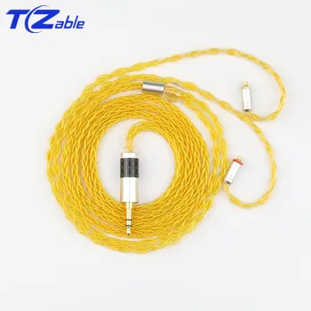 3.5mm Audio Cable 8Strands Silver-Plated Headphones Upgrade Cable For MMCX 0.78 A2DC ie80 IM DIY Headset se215 se315 se425 se535 
3.5mm Audio Cable 8Strands Silver-Plated Headphones Upgrade Cable For MMCX 0.78 A2DC ie80 IM DIY Headset se215 se315 se425 se535