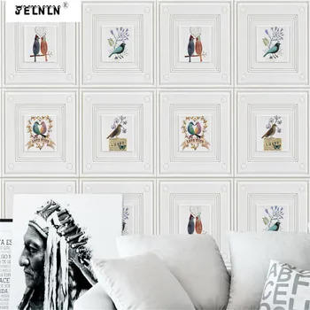 Hand-painted flowers and birds pattern 3D foam wall stickers kids room living room TV background porch restaurant shop wallpaper 
Hand-painted flowers and birds pattern 3D foam wall stickers kids room living room TV background porch restaurant shop wallpaper