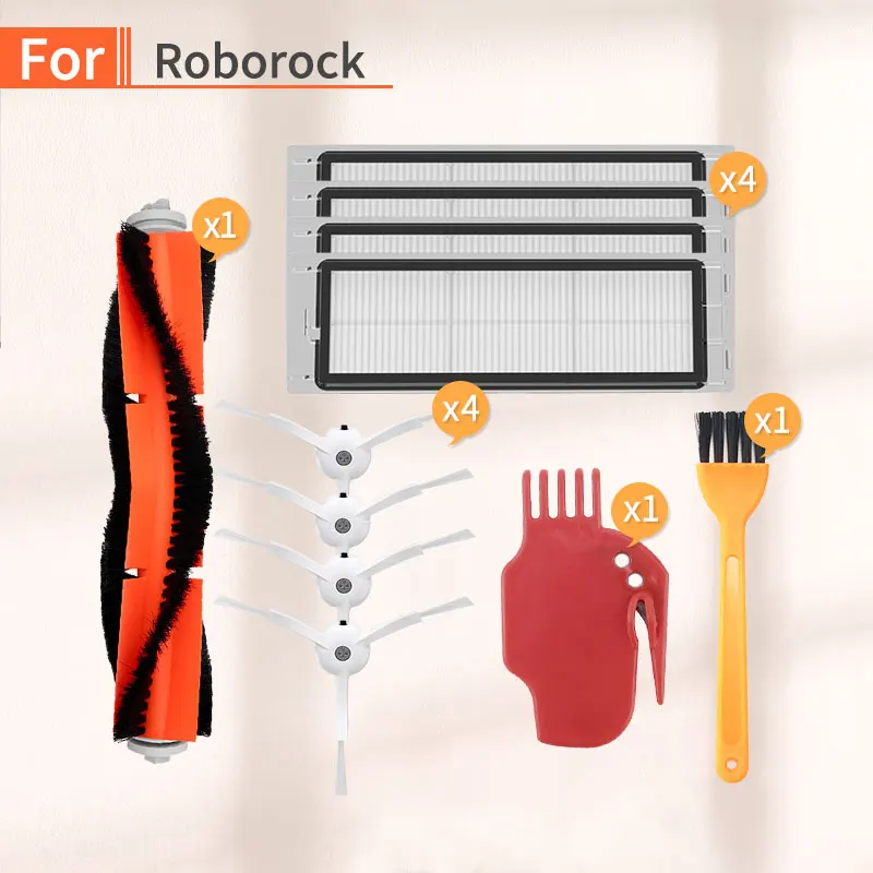 Robot vacuum cleaner main brush washable filter accessories suitable for xiaomi 1/2 roborock s50 s51 s6 S55 vacuum cleaner parts
Robot vacuum cleaner main brush washable filter accessories suitable for xiaomi 1/2 roborock s50 s51 s6 S55 vacuum cleaner parts