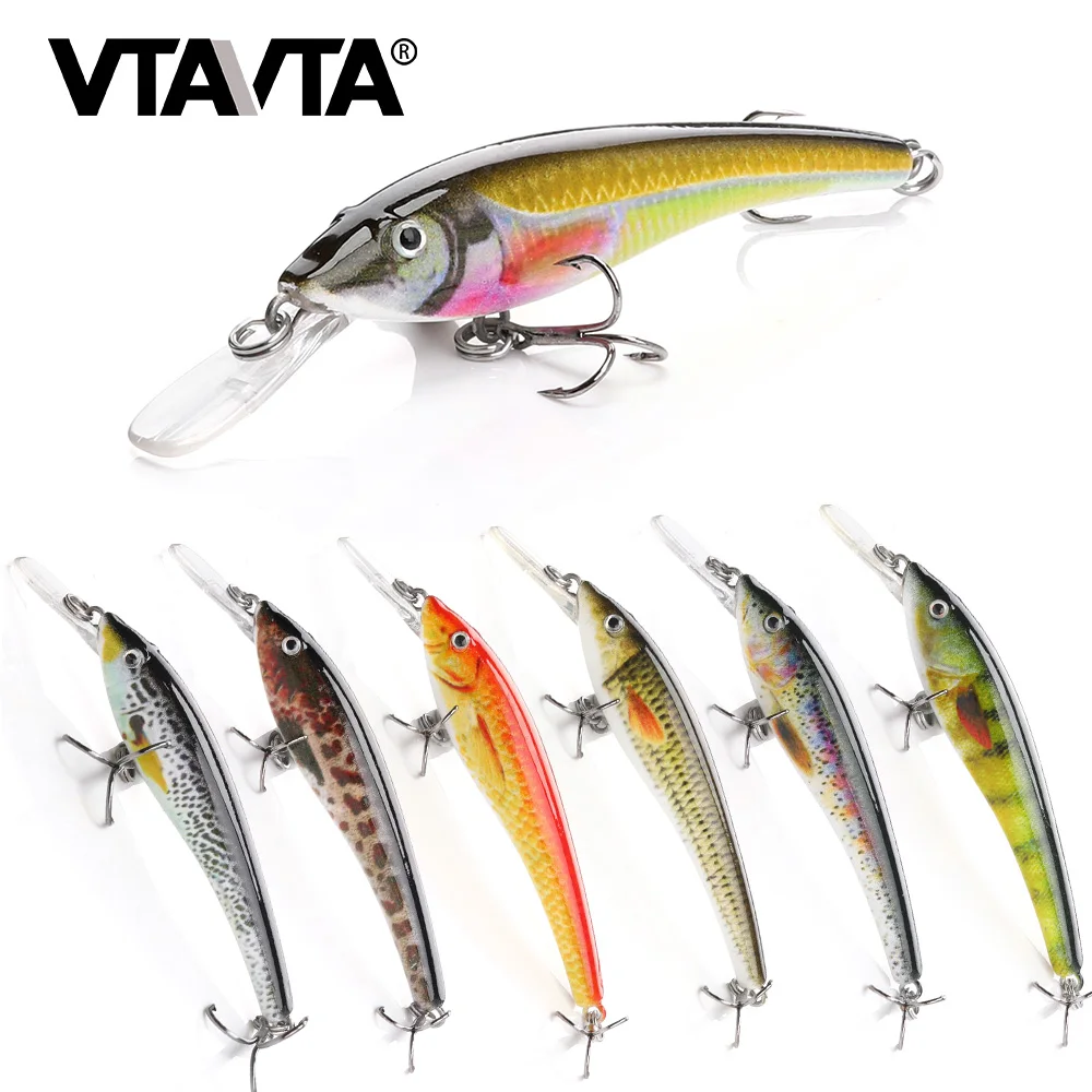 VTAVTA 6cm 3.2g Mini Minnow Wobblers Floating Fishing Lures Hard Baits Pike Fishing Tackle Lure Micro Jig Head Black Minnow 
VTAVTA 6cm 3.2g Mini Minnow Wobblers Floating Fishing Lures Hard Baits Pike Fishing Tackle Lure Micro Jig Head Black Minnow