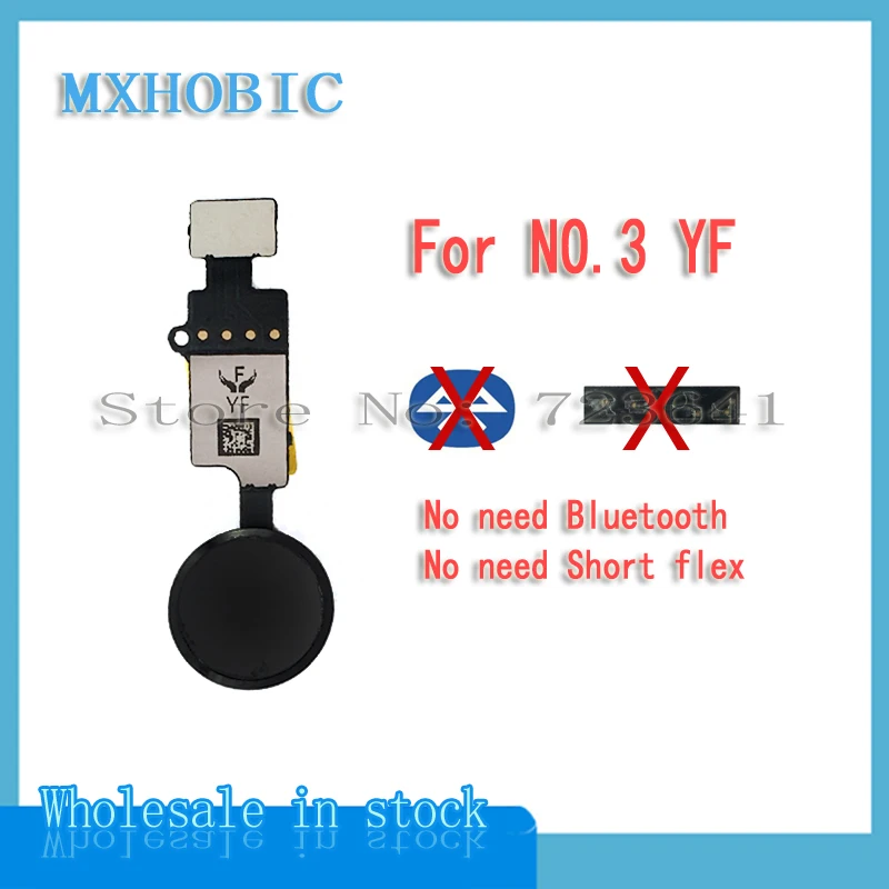 10pcs Universal Home Button Flex Cable For iPhone 7 8 Plus Return Key Home Function Solution Ribbon Replacement
10pcs Universal Home Button Flex Cable For iPhone 7 8 Plus Return Key Home Function Solution Ribbon Replacement