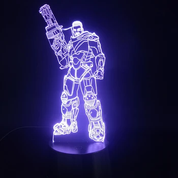 Game Overwatch Hero Baptiste 3D Lamp Battery Powered Multi-color with Remote Led Night Light Lamp for Christmas Gift Hologram
Game Overwatch Hero Baptiste 3D Lamp Battery Powered Multi-color with Remote Led Night Light Lamp for Christmas Gift Hologram